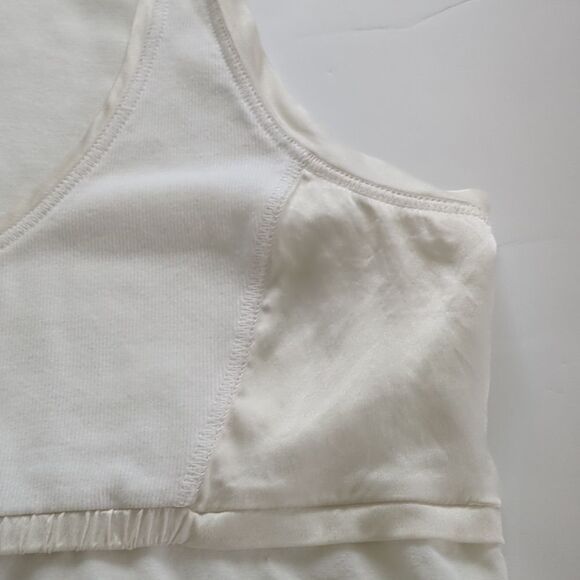 BRUNELLO CUCINELLI Scoopneck Tank Silk Trim - Picture 4 of 10